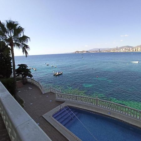 Estudio Primera Linea Con Acceso Privado Al Mar Benidorm Luaran gambar