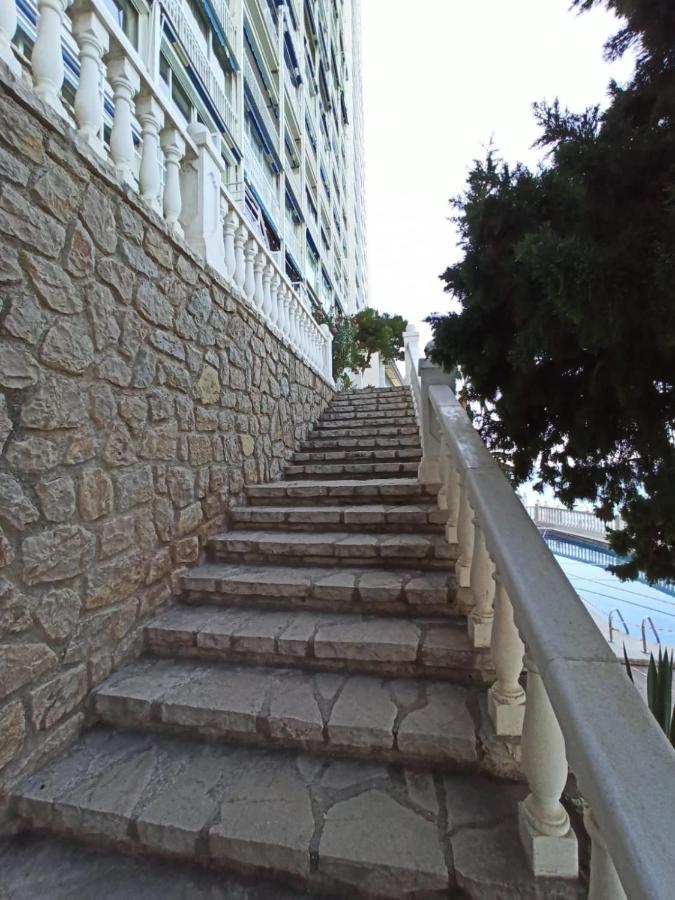 Estudio Primera Linea Con Acceso Privado Al Mar Benidorm Luaran gambar