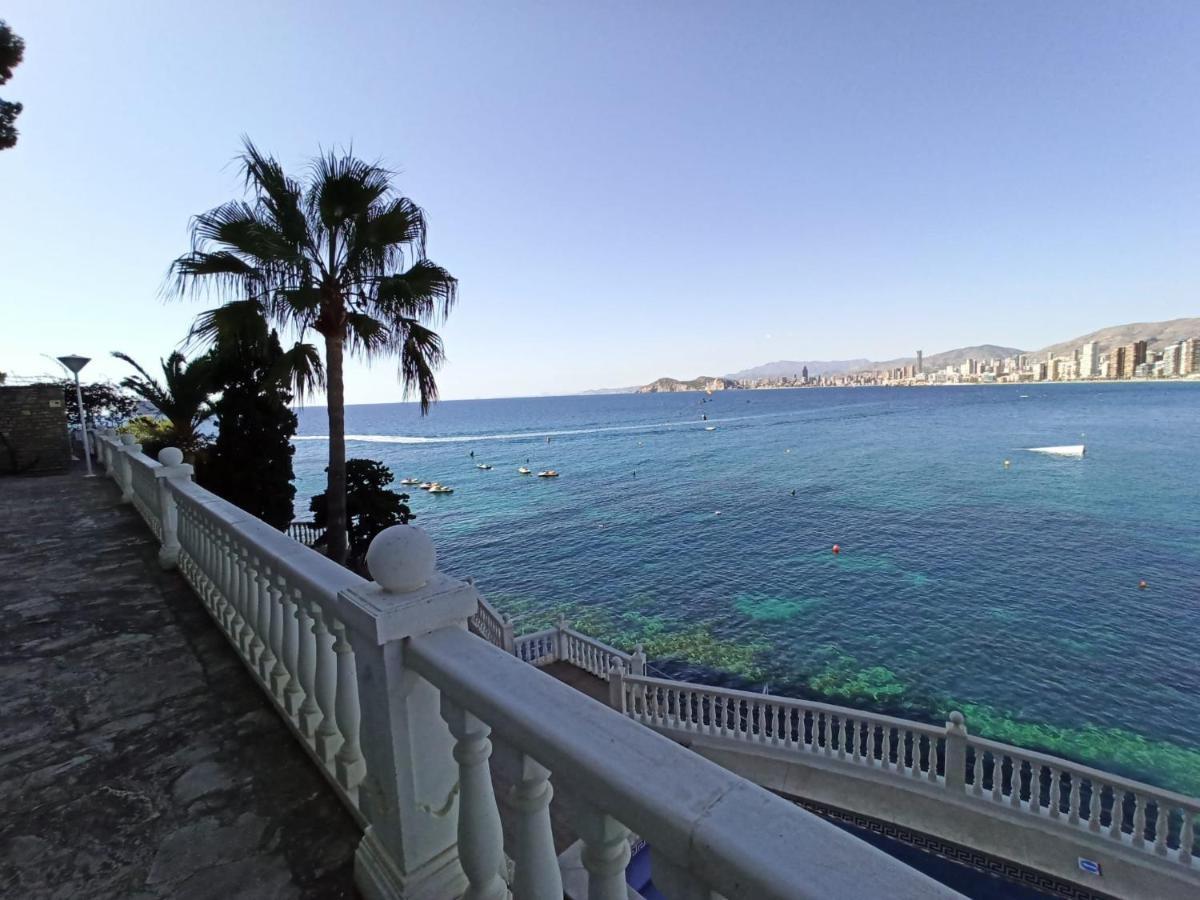 Estudio Primera Linea Con Acceso Privado Al Mar Benidorm Luaran gambar
